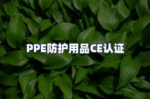PPE防护用品CE认证